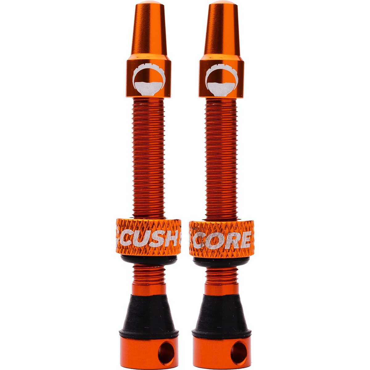 Image of Cush Core Tubeless Valves Orange, 44mm