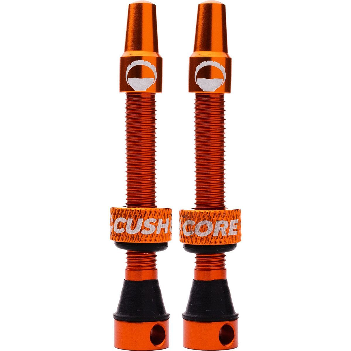 Image of Cush Core Tubeless Valves Orange, 55mm