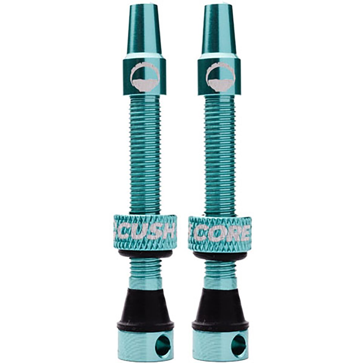 Image of Cush Core Tubeless Valves Turquoise, 44mm