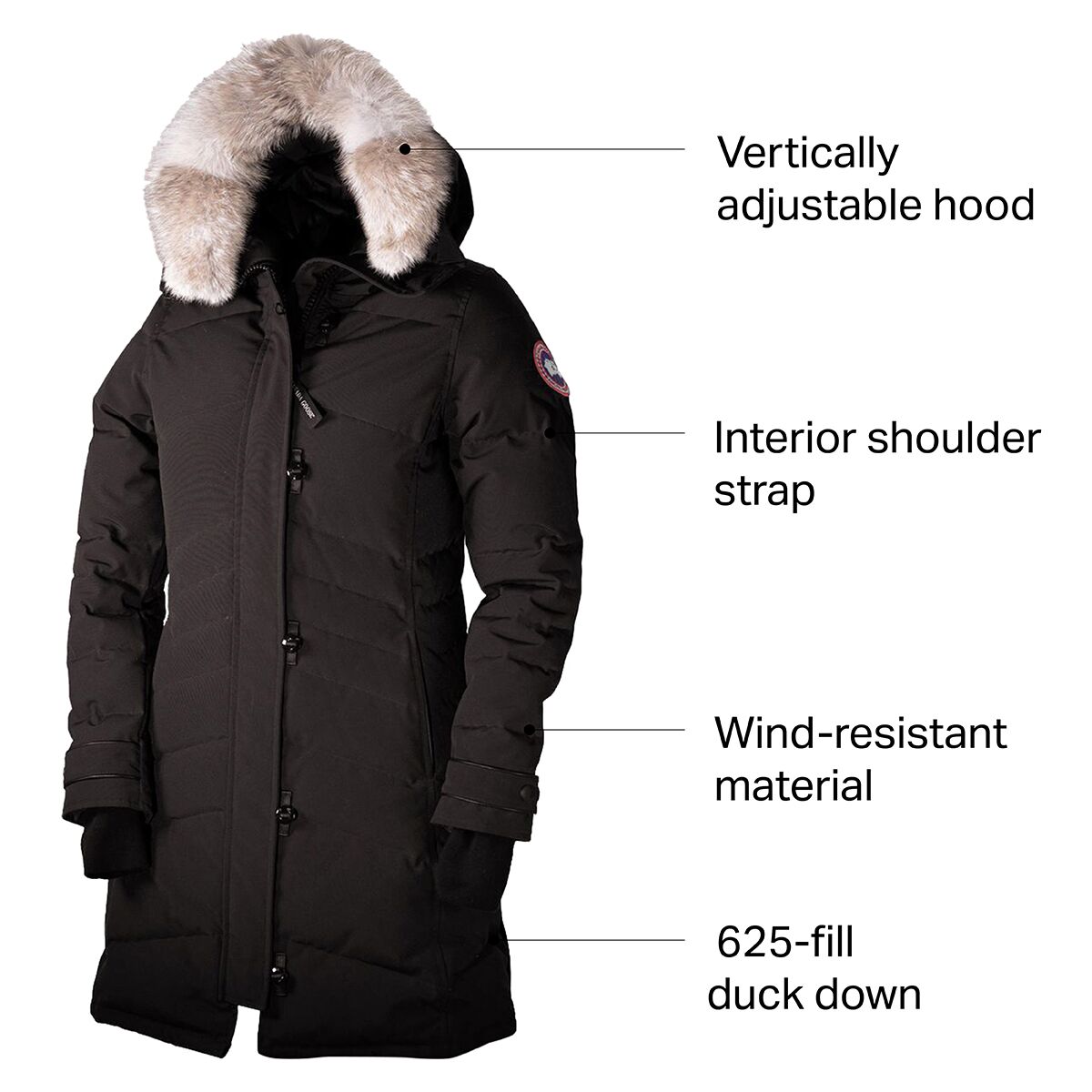 Canada goose - ladies lorette parka - mantel hotsell
