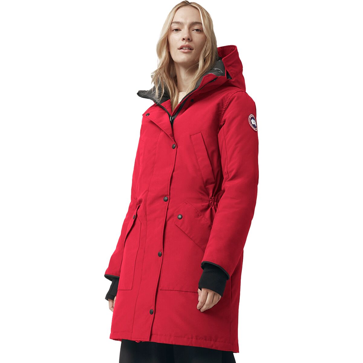 Canada Goose Ellesmere Parka (Women, Red, M)