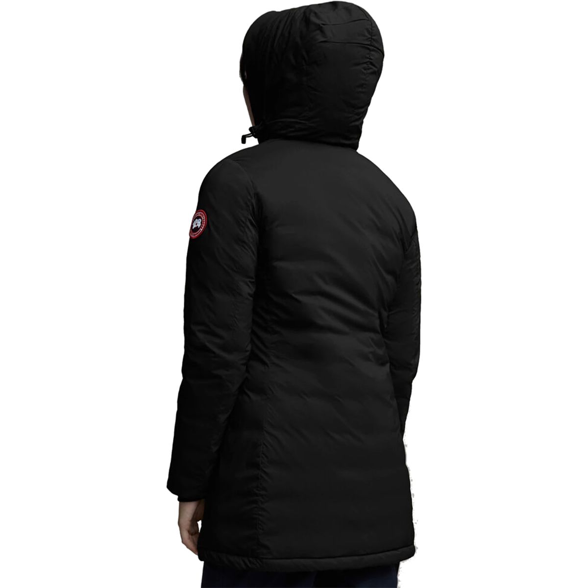 camp hooded down jacket