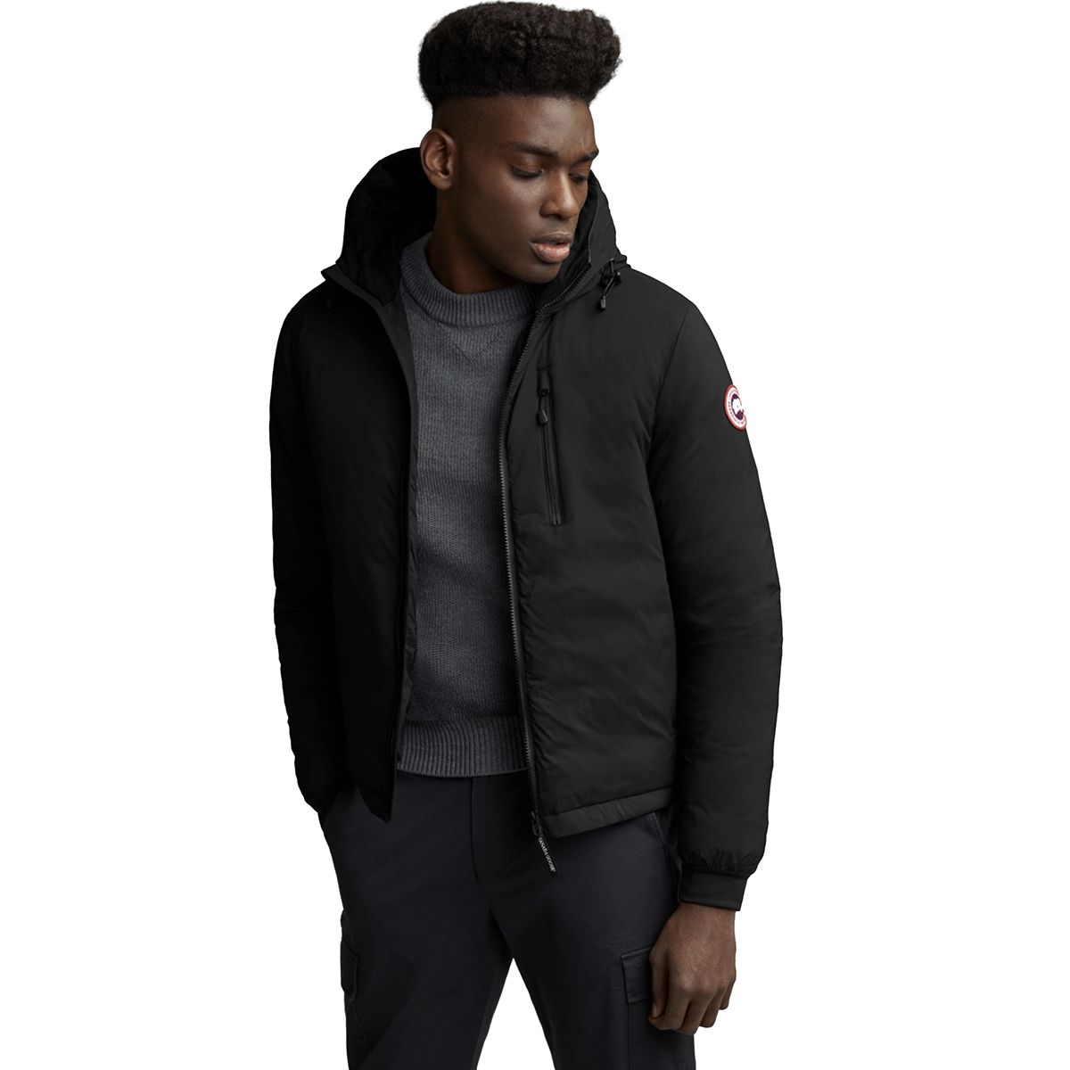 Canada Goose Lodge Matte Finish Down Hooded Jacket - Men's - Clothing
