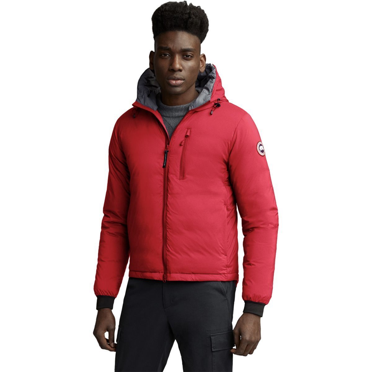 Lodge Matte Finish Down Hooded Jacket - Men