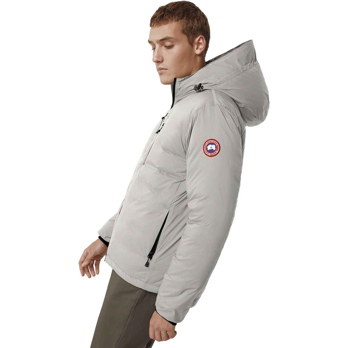 Canada Goose Lodge Matte Finish Down Hooded Jacket Men s Clothing