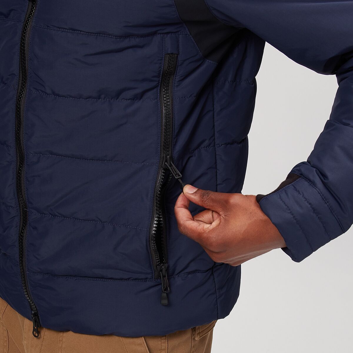 hybridge base jacket mens