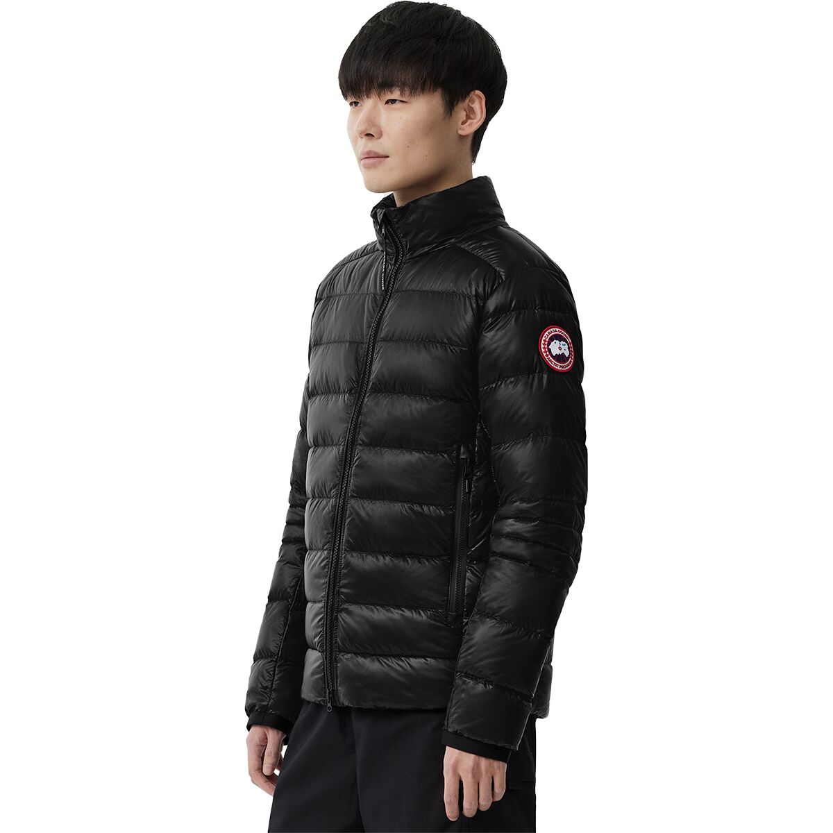 Image of Canada Goose Crofton Down Jacket - Men's Black, M