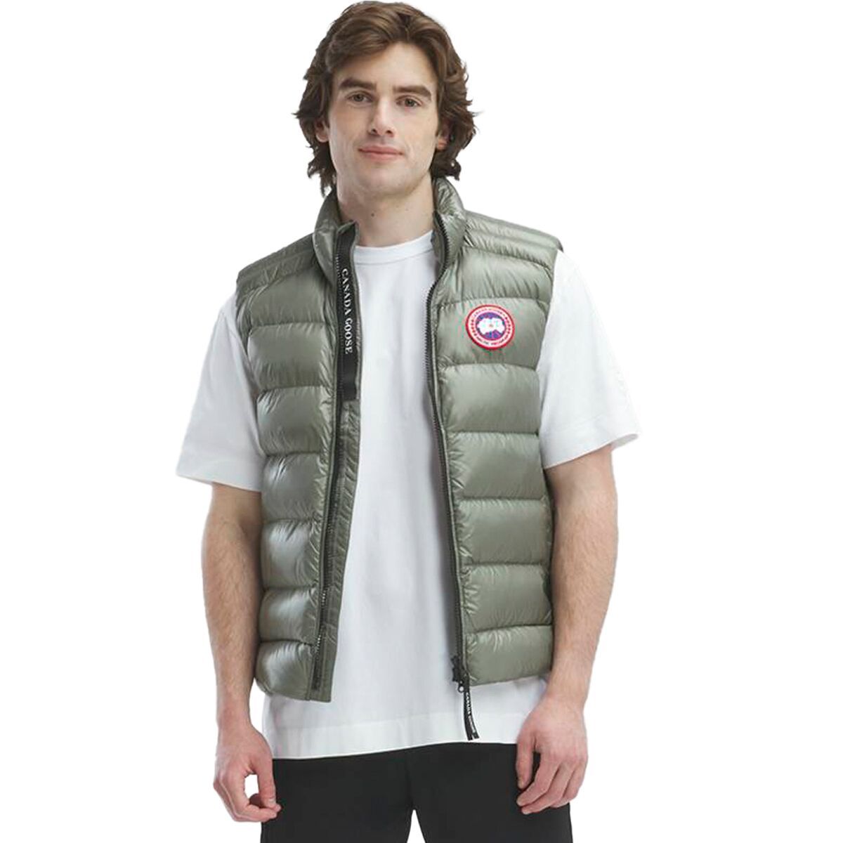 Image of Canada Goose Crofton Vest - Men's Sagebrush, XL