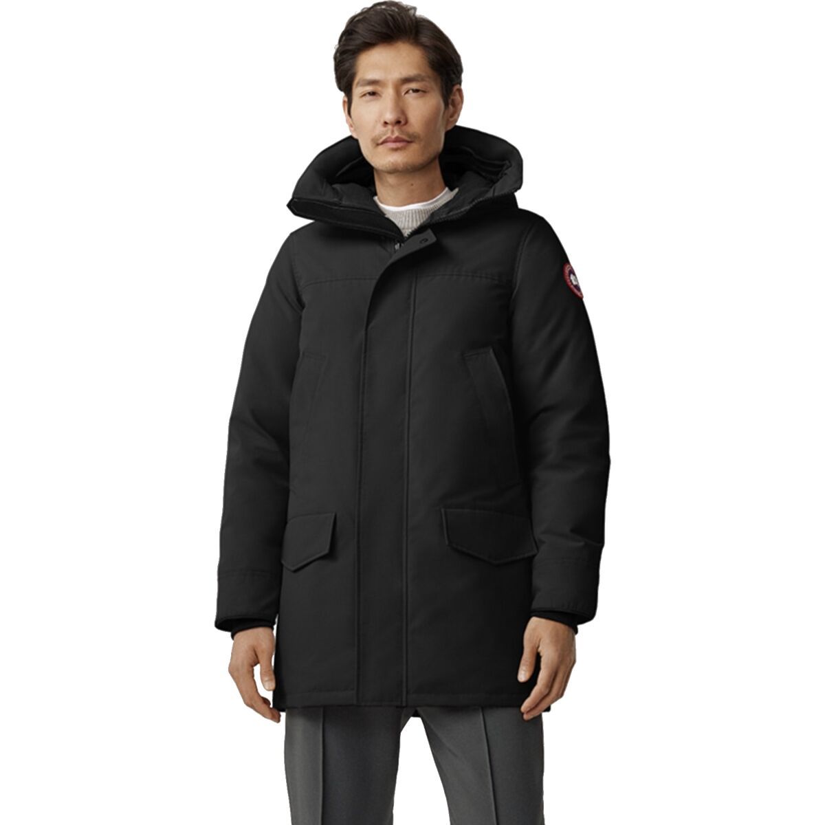 Image of Canada Goose Langford Down Parka - Men's Black, XL
