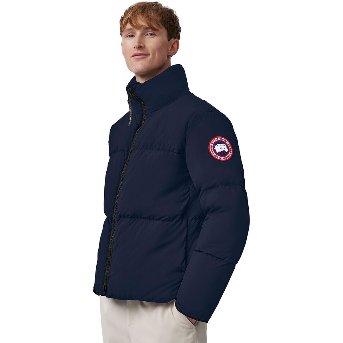 Image of Canada Goose Lawrence Puffer Jacket - Men's Atlantic Navy, XL