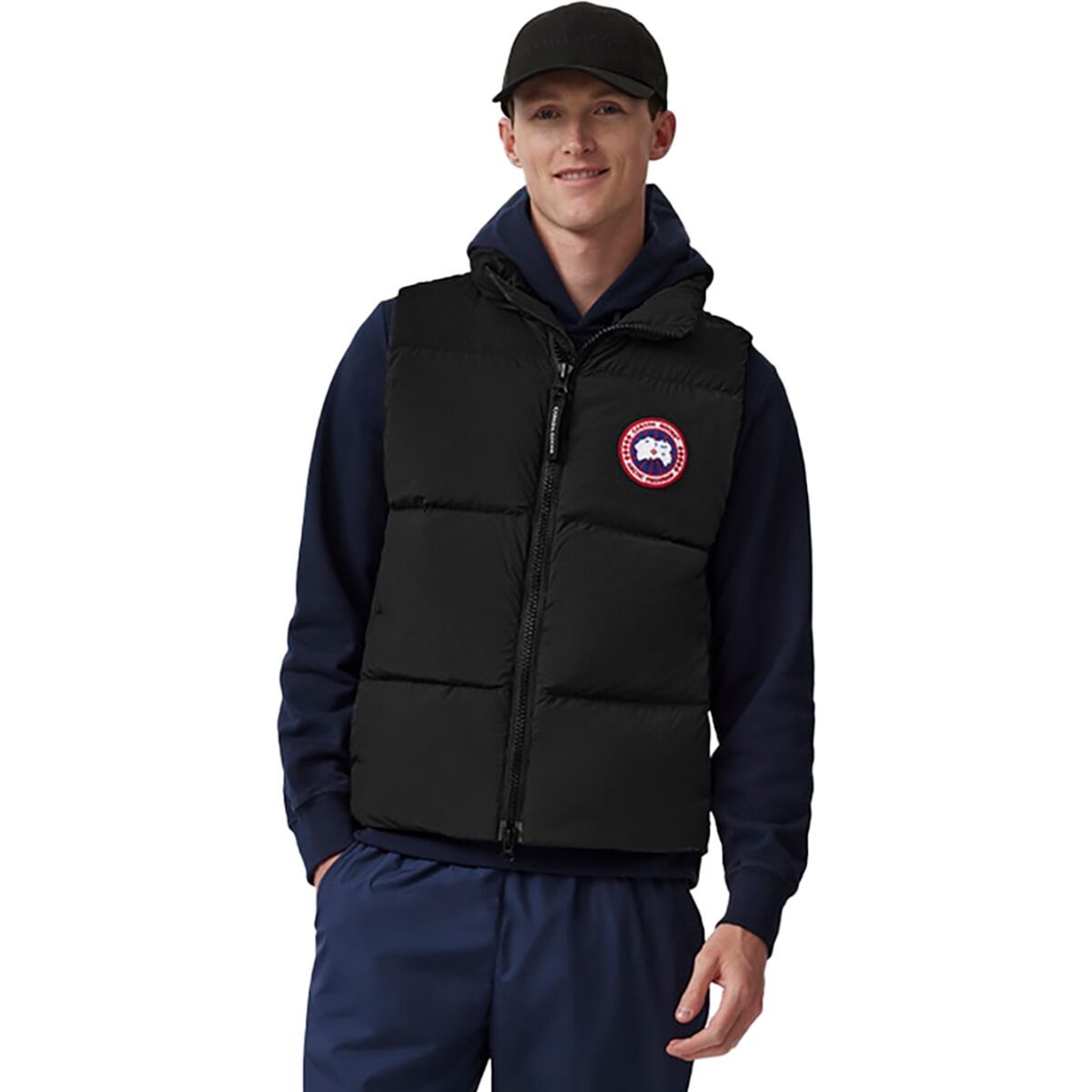 Image of Canada Goose Lawrence Puffer Vest - Men's Black, L