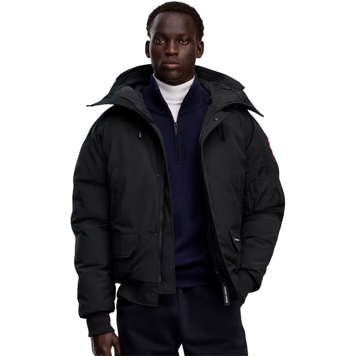 Image of Canada Goose Chilliwack Bomber Down Parka-CR - Men's Black, L