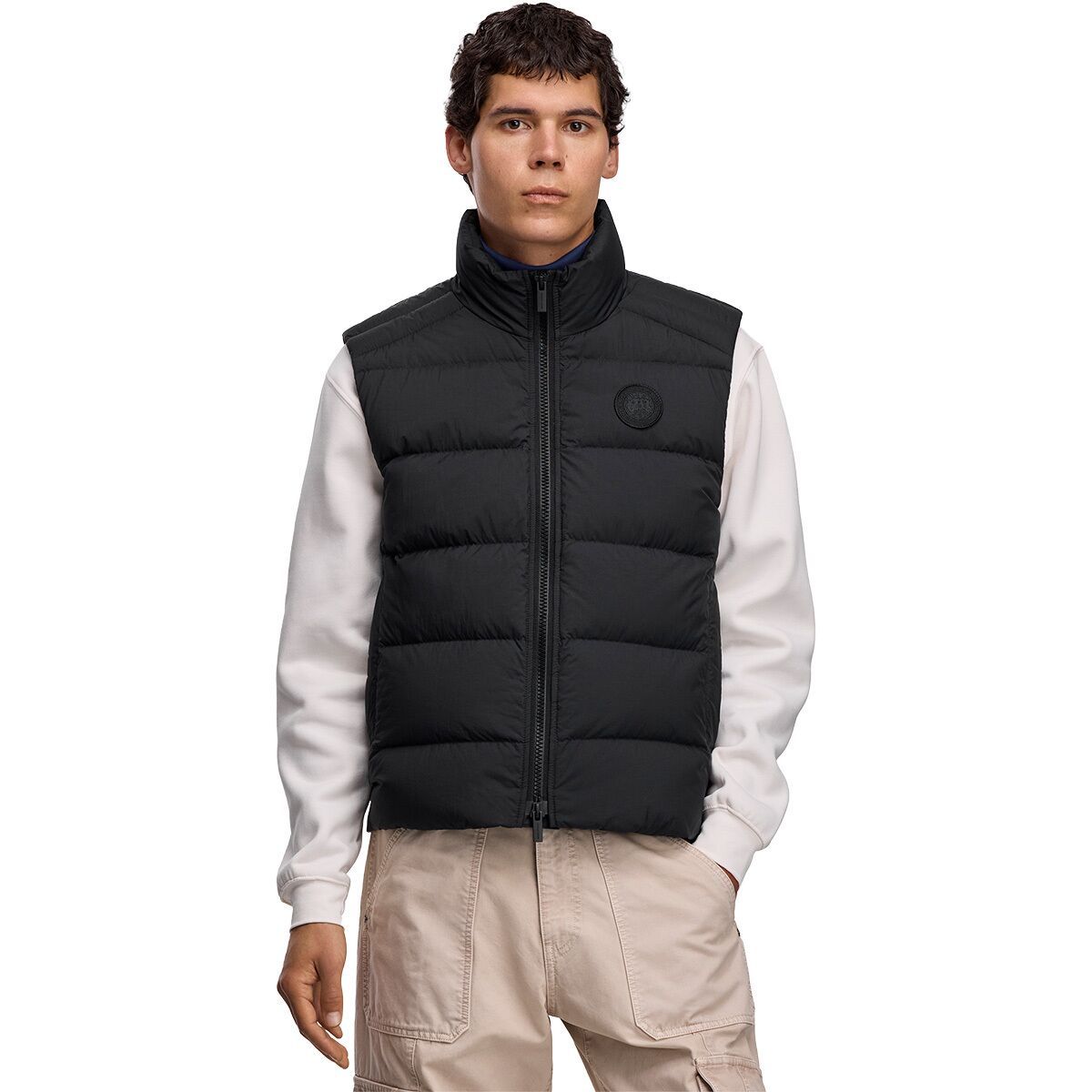Image of Canada Goose Crofton Enduraluxe Vest - Men's Black, S