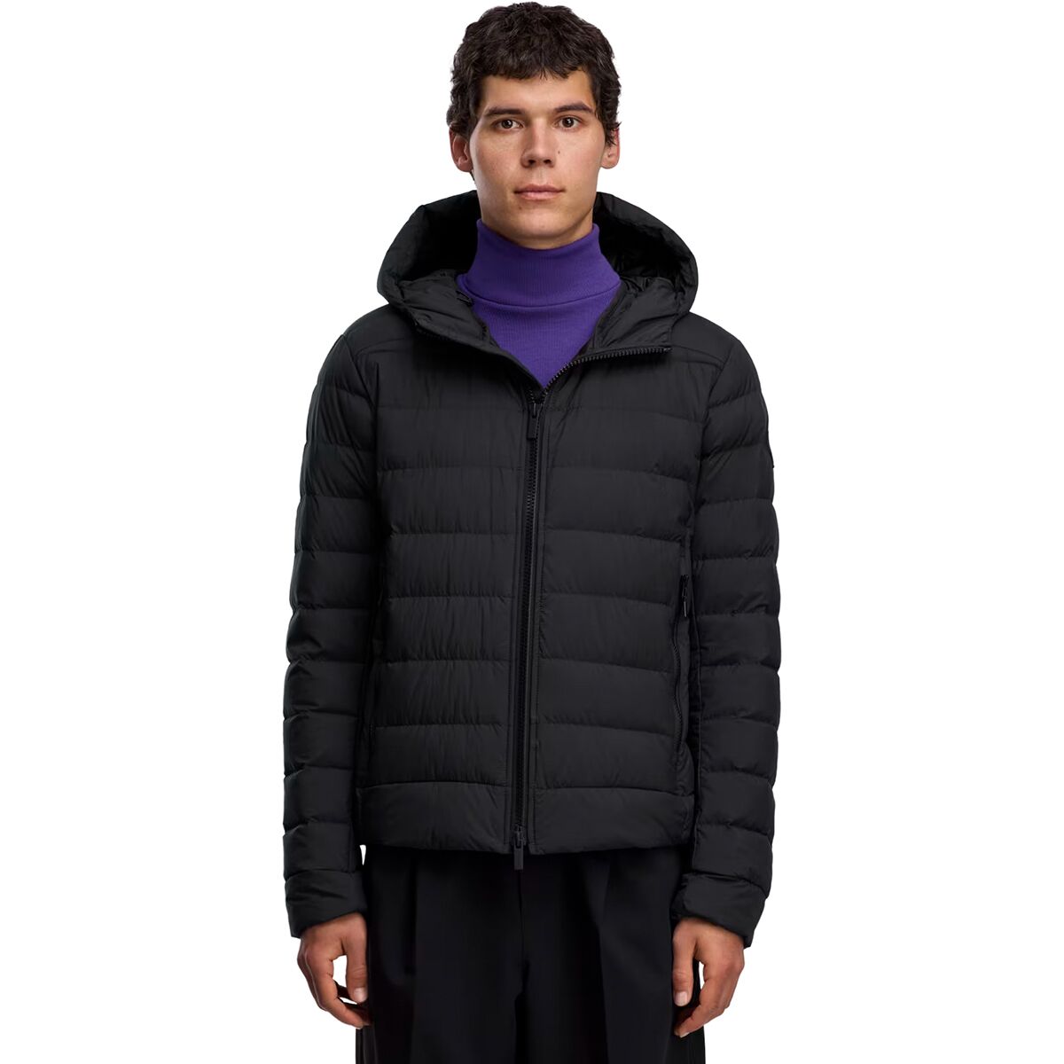 Canada Goose Crofton Hooded Enduraluxe Jacket - Men's Black, M