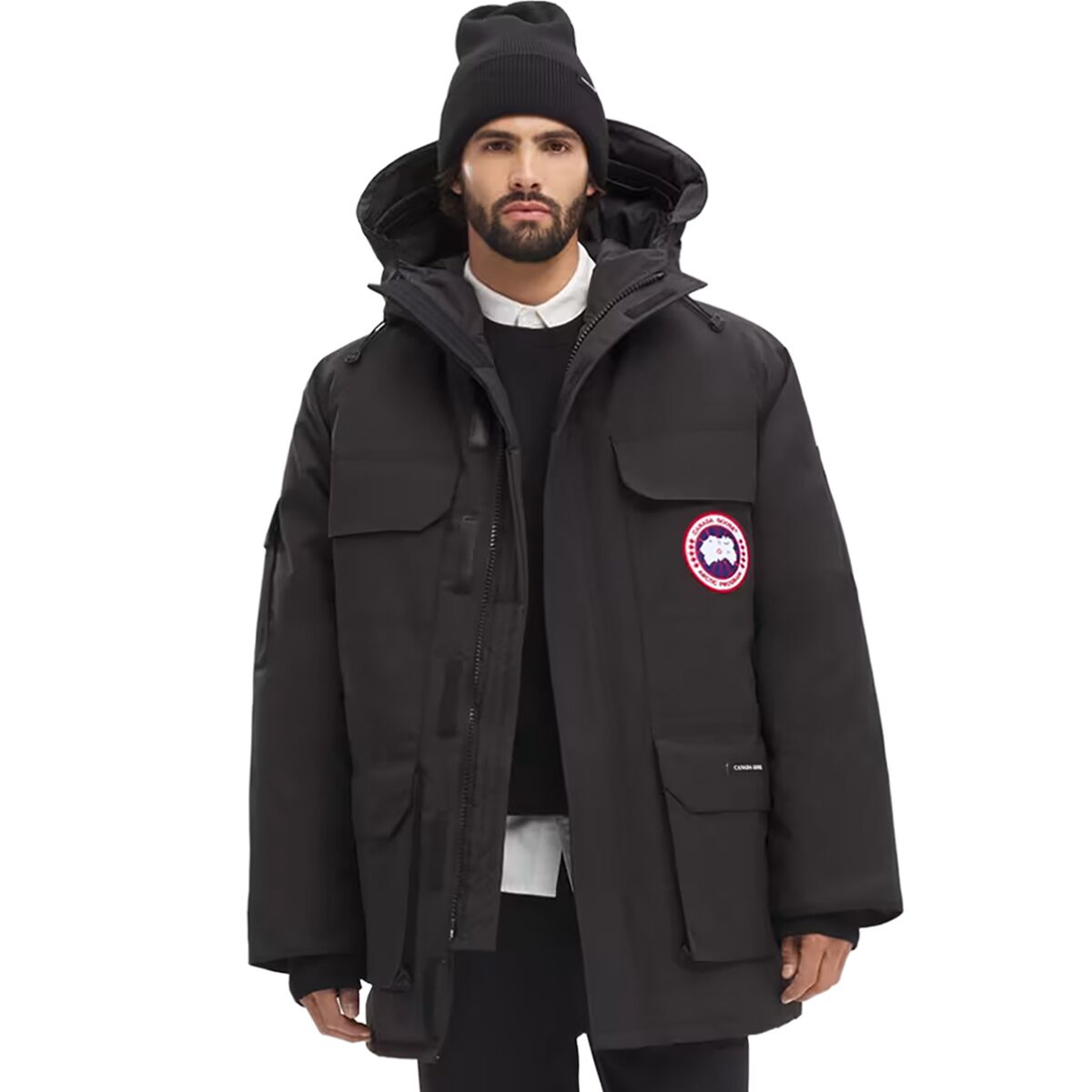 Image of Canada Goose Expedition Parka - CR - Men's Black, XXL