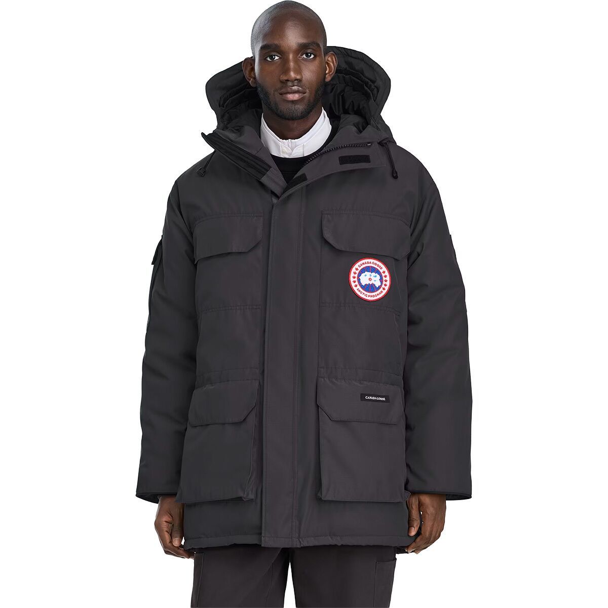 Image of Canada Goose Expedition Parka - CR - Men's Granite Grey, L
