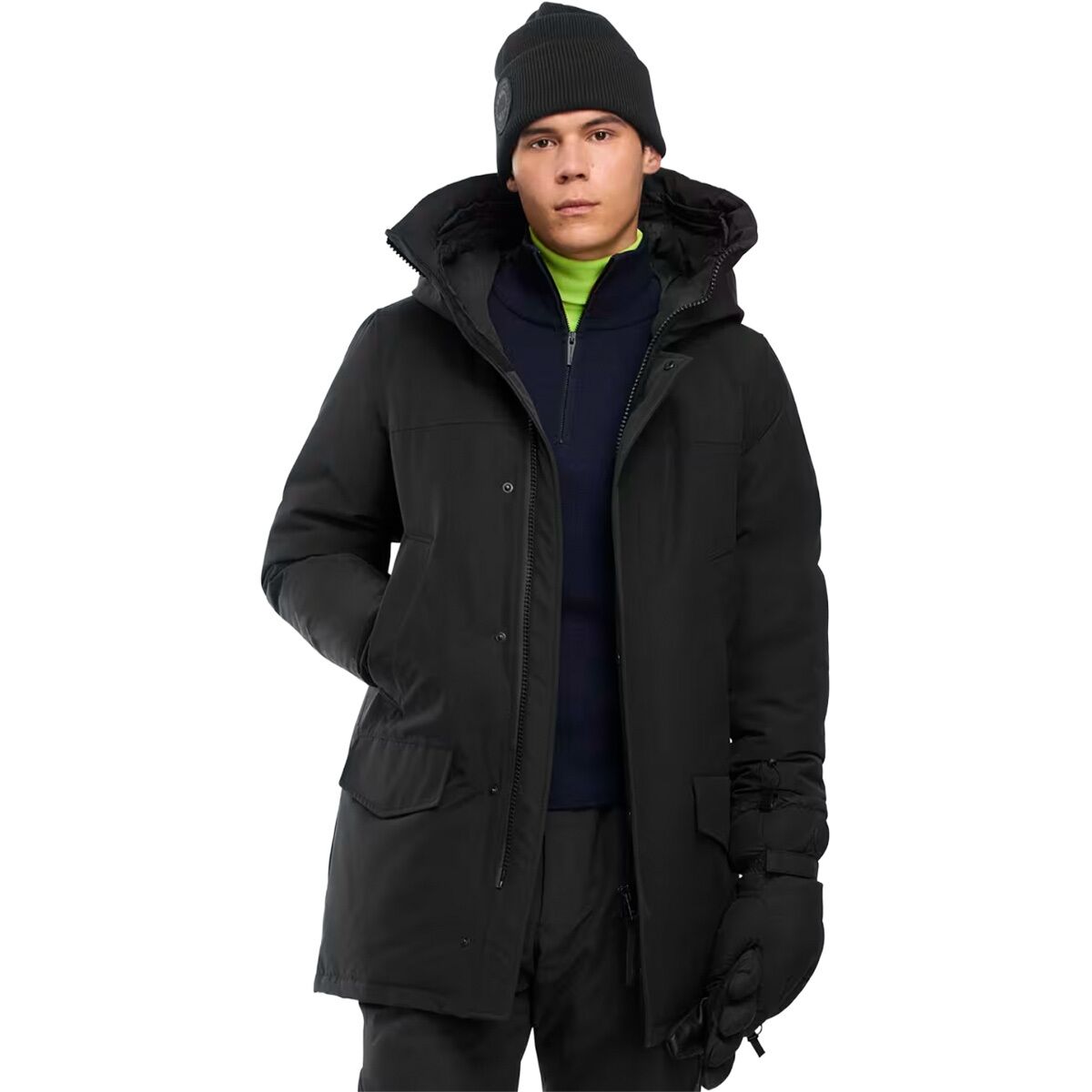 Image of Canada Goose Langford Parka- CR Black Disc - Men's Black, XXL