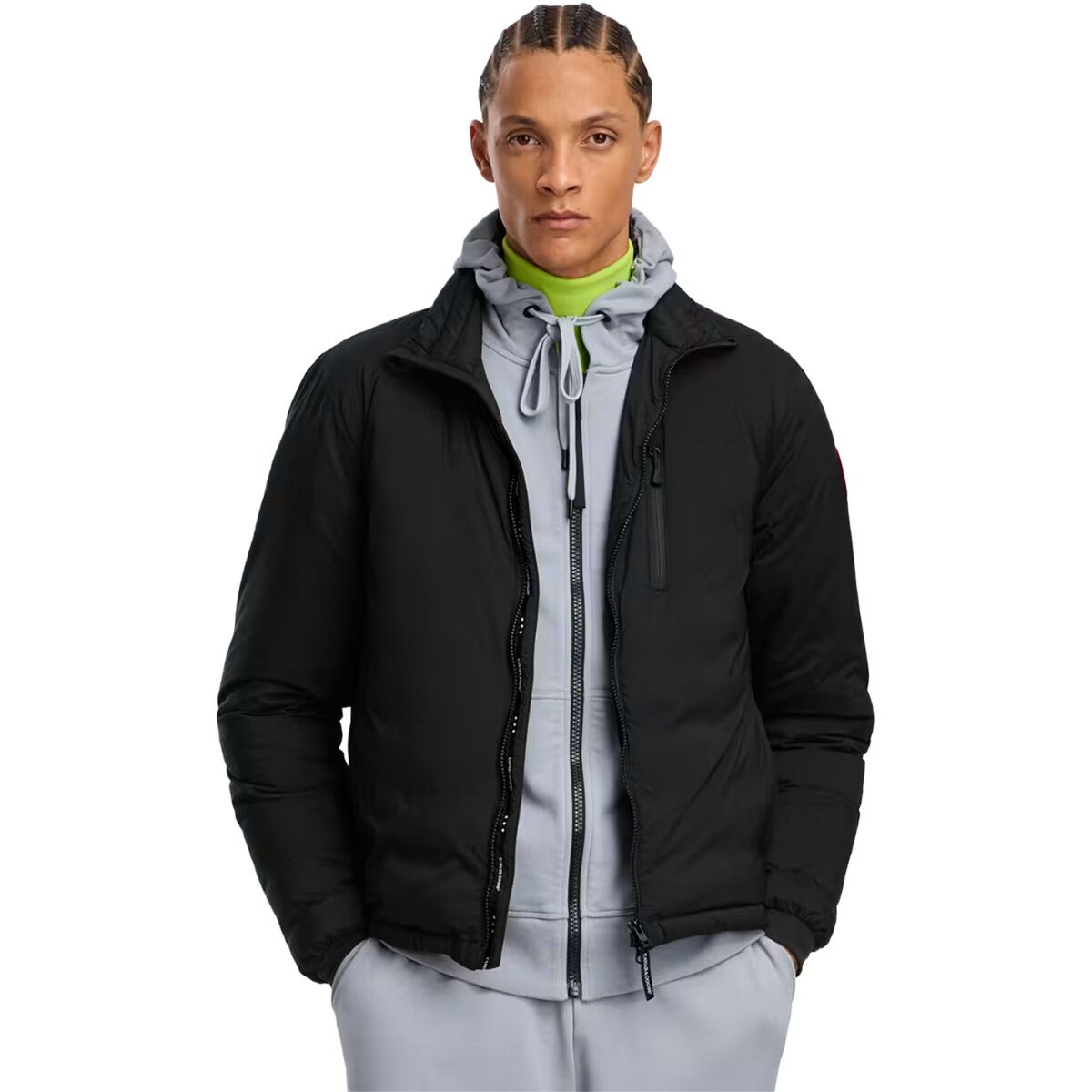 Canada Goose Lodge Jacket - Men's Black, XL