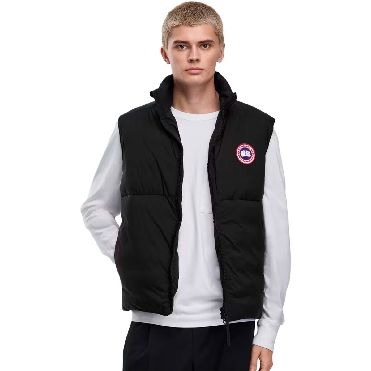 Image of Canada Goose Lodge Vest - Men's Black, M