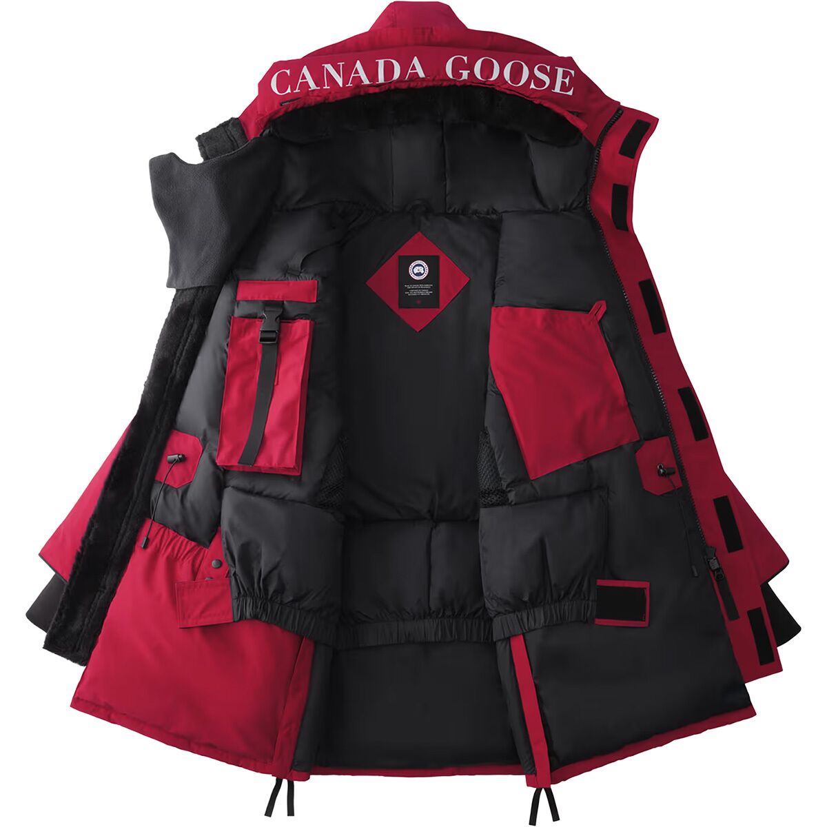 超レア❣️史上最強ダウン、Canada Goose「Snow Mantra 」赤M 【公式通販】