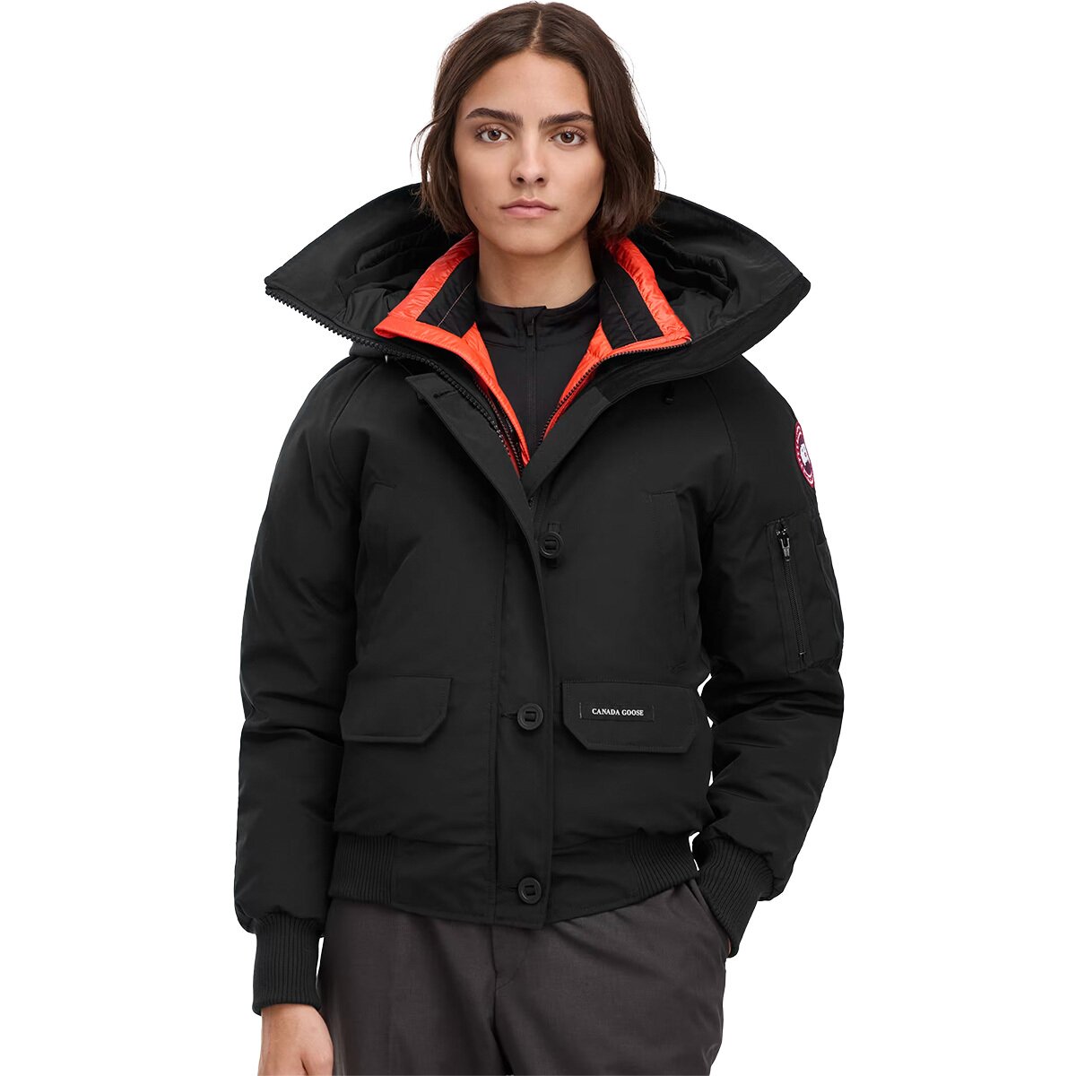 Image of Canada Goose Chilliwack Bomber - CR - Women's Black, M