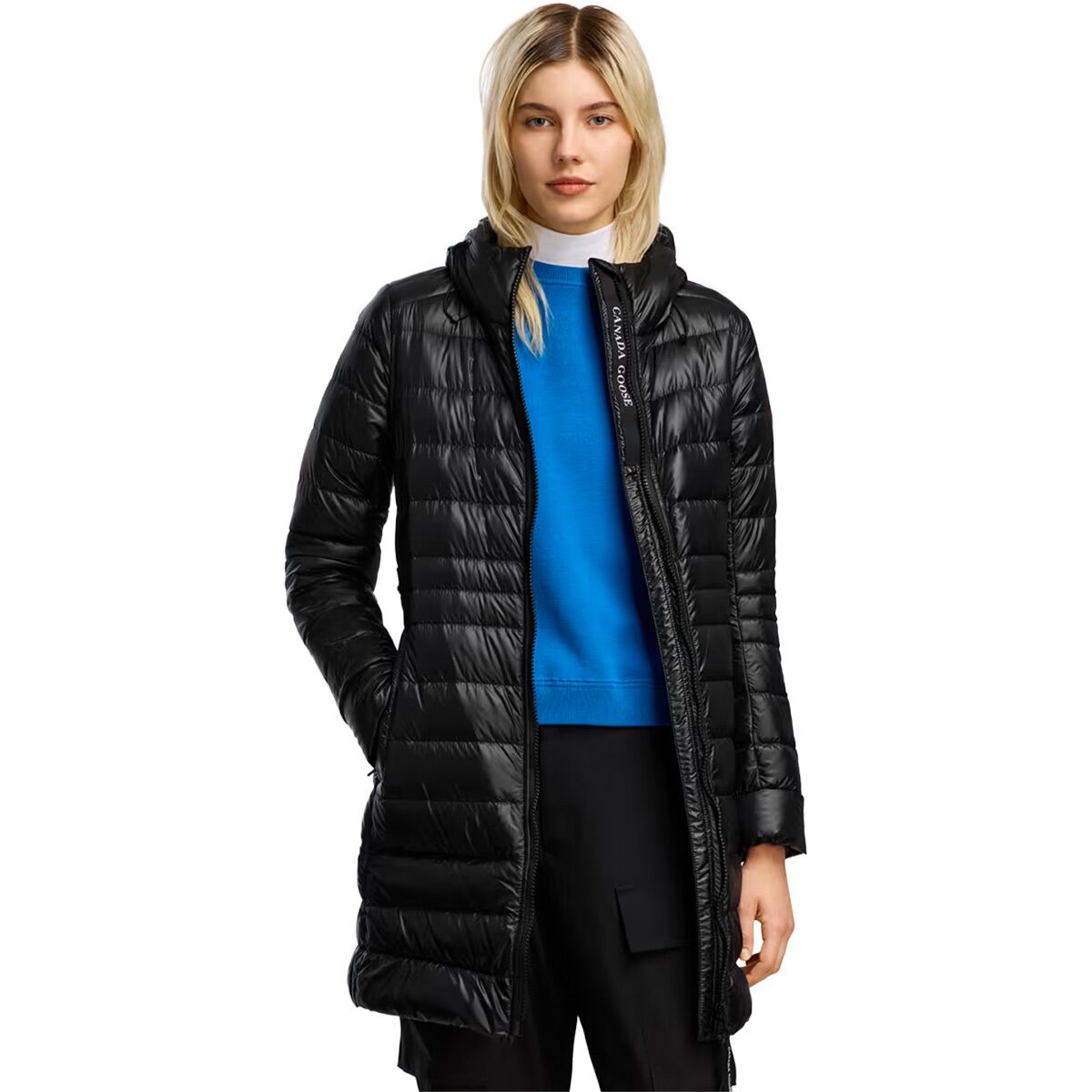 Image of Canada Goose Cypress Hooded Jacket - Women's Black, XS