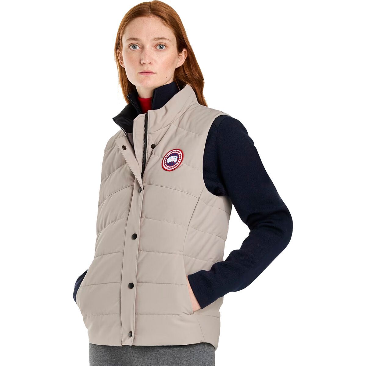 Image of Canada Goose Freestyle Down Vest - Women's Limestone, M