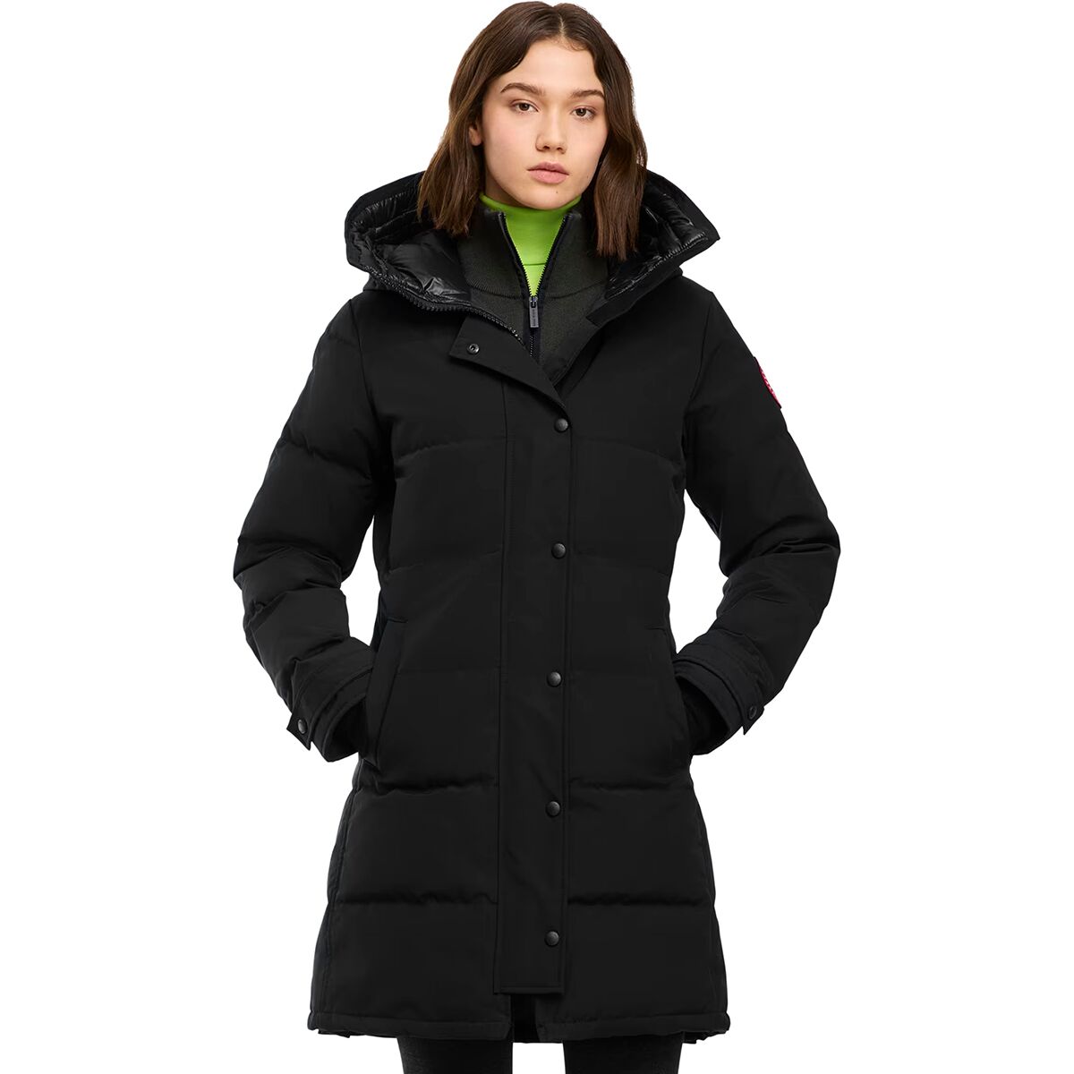 Image of Canada Goose Shelburne Parka - CR - Women's Black, XL