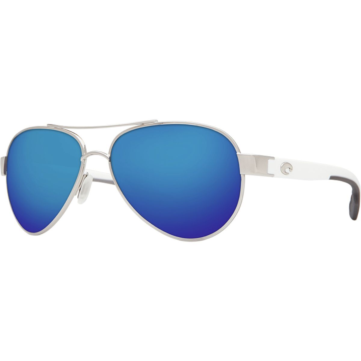 Image of Costa Loreto 580P Polarized Sunglasses Palladium Blue Mir 580p, One Size