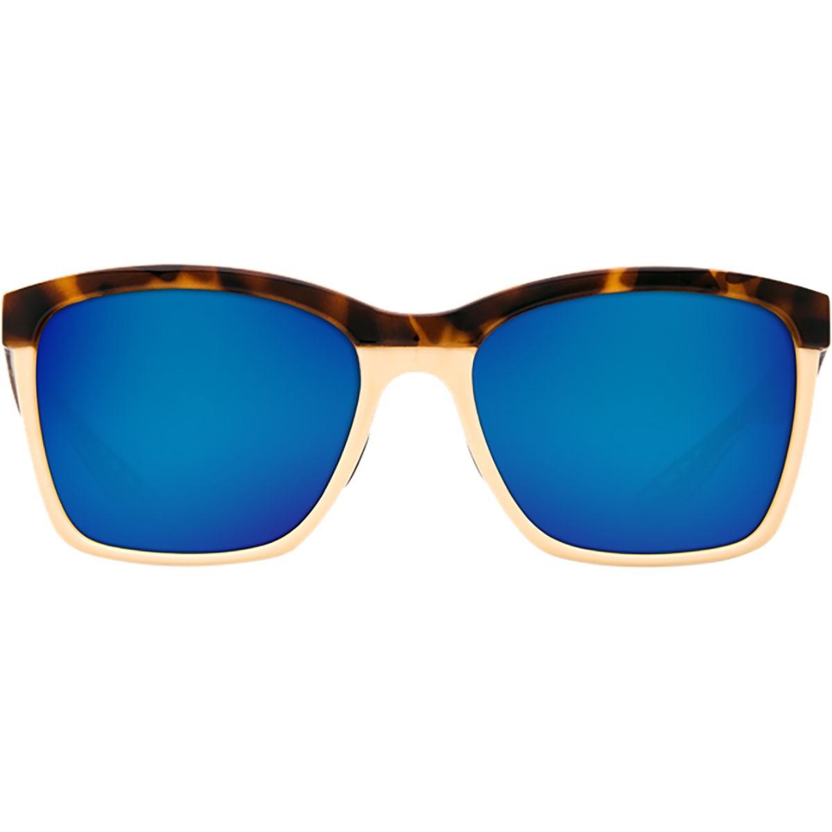 Costa Anna Sunglasses 580 Costa Anaa S (55-16) with Gray lenses and Shiny Olive  main image 4