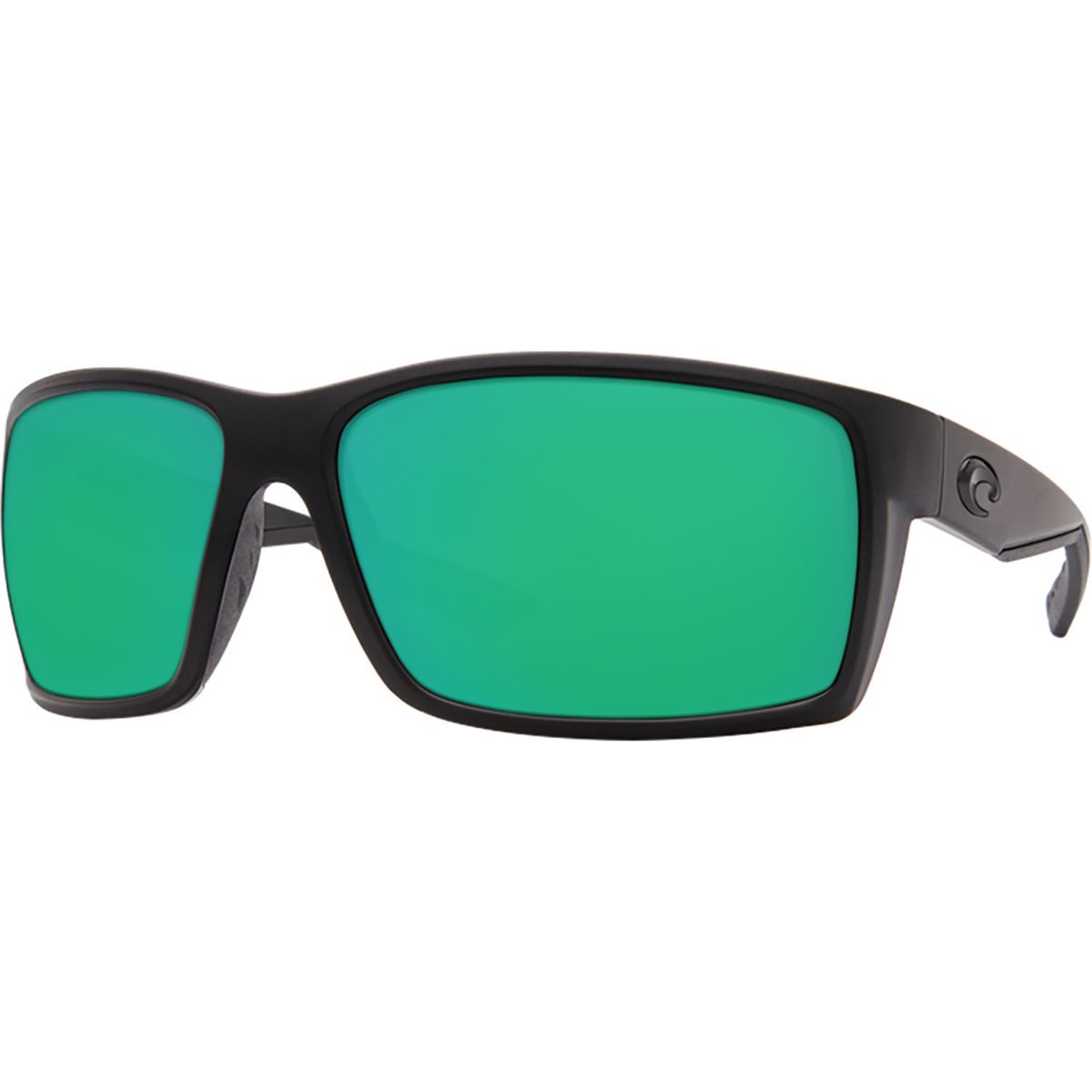 Image of Costa Reefton 580P Polarized Sunglasses Blackout Frame/Green Mirror 580P, One Size