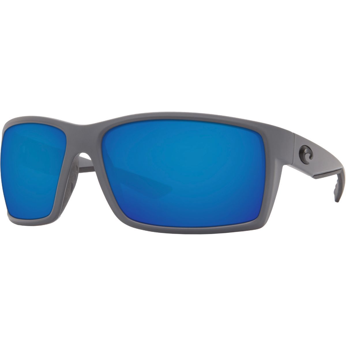 Image of Costa Reefton 580G Polarized Sunglasses Matte Gray Blue Mirror 580g, One Size