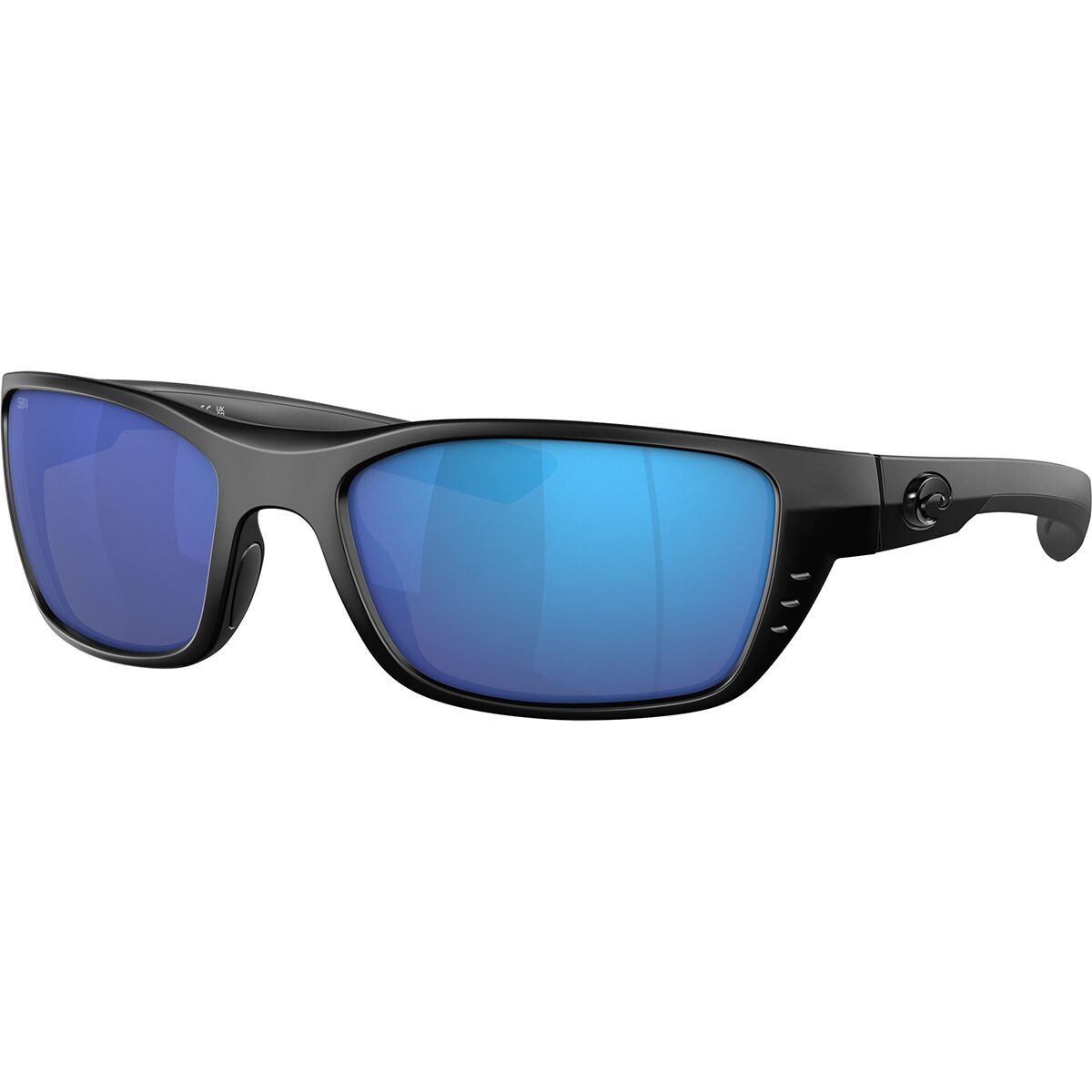 Costa Whitetip 580G Polarized Sunglasses Matte Gray Blue Mirror 580g, One Size
