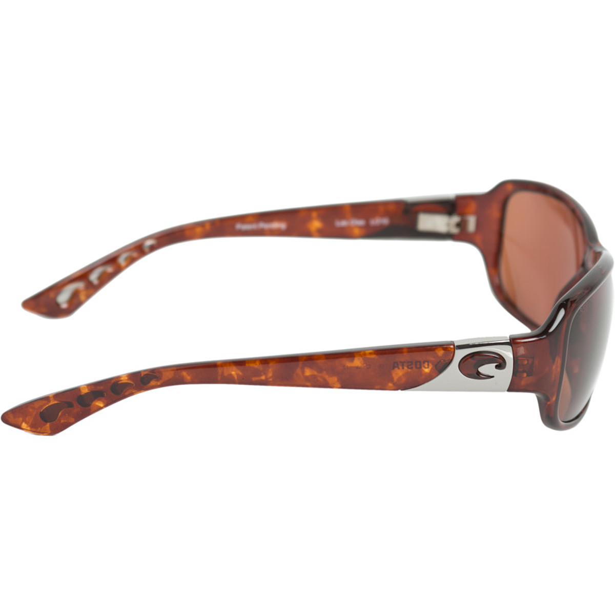 Costa Las Olas Tortiose Color Sunglasses for Women Costa Waterwoman M (55-18) with Green Mirror lenses and  main image 4
