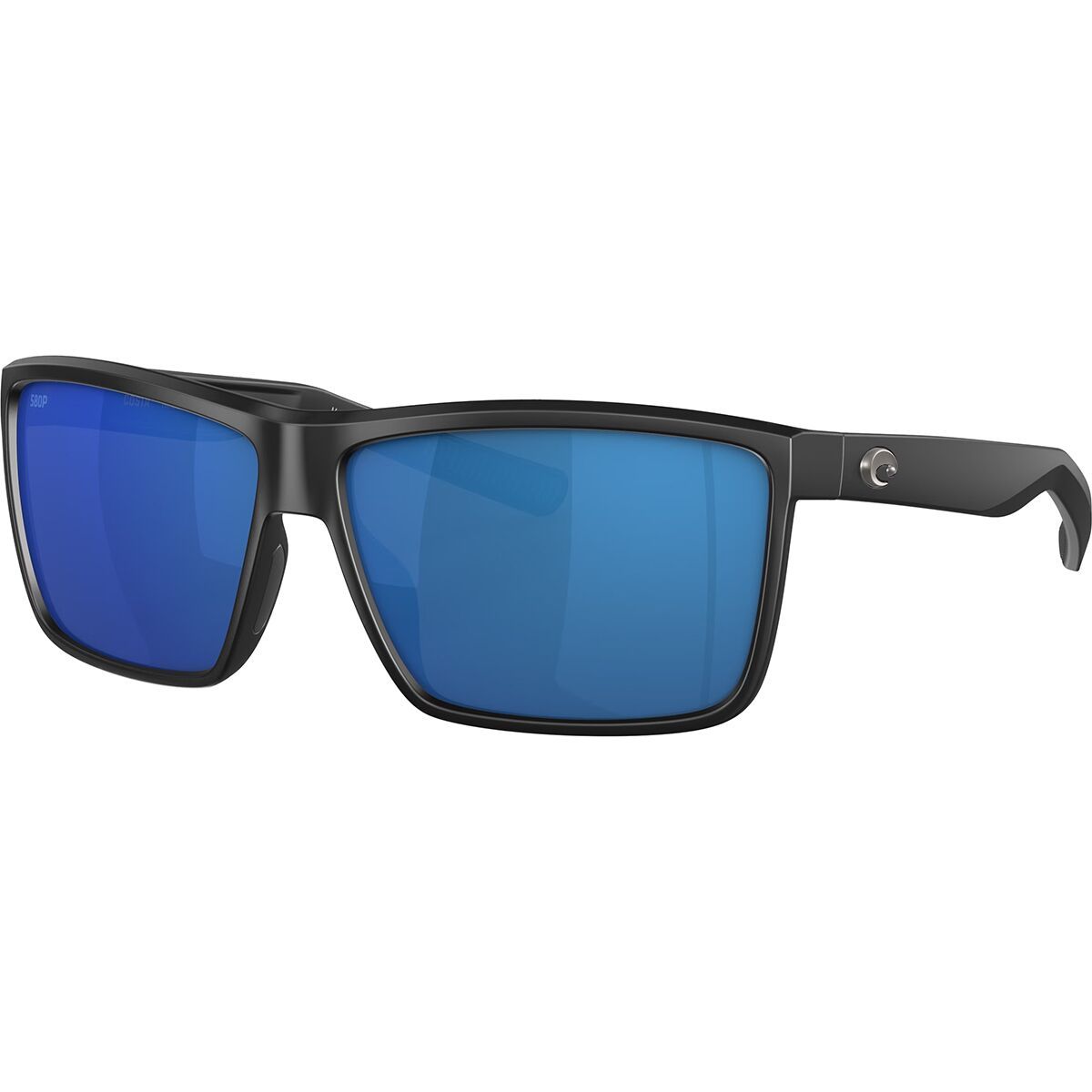 Costa Rinconcito 580P Polarized Sunglasses Matte Black Frame/Gray 580P, One Size