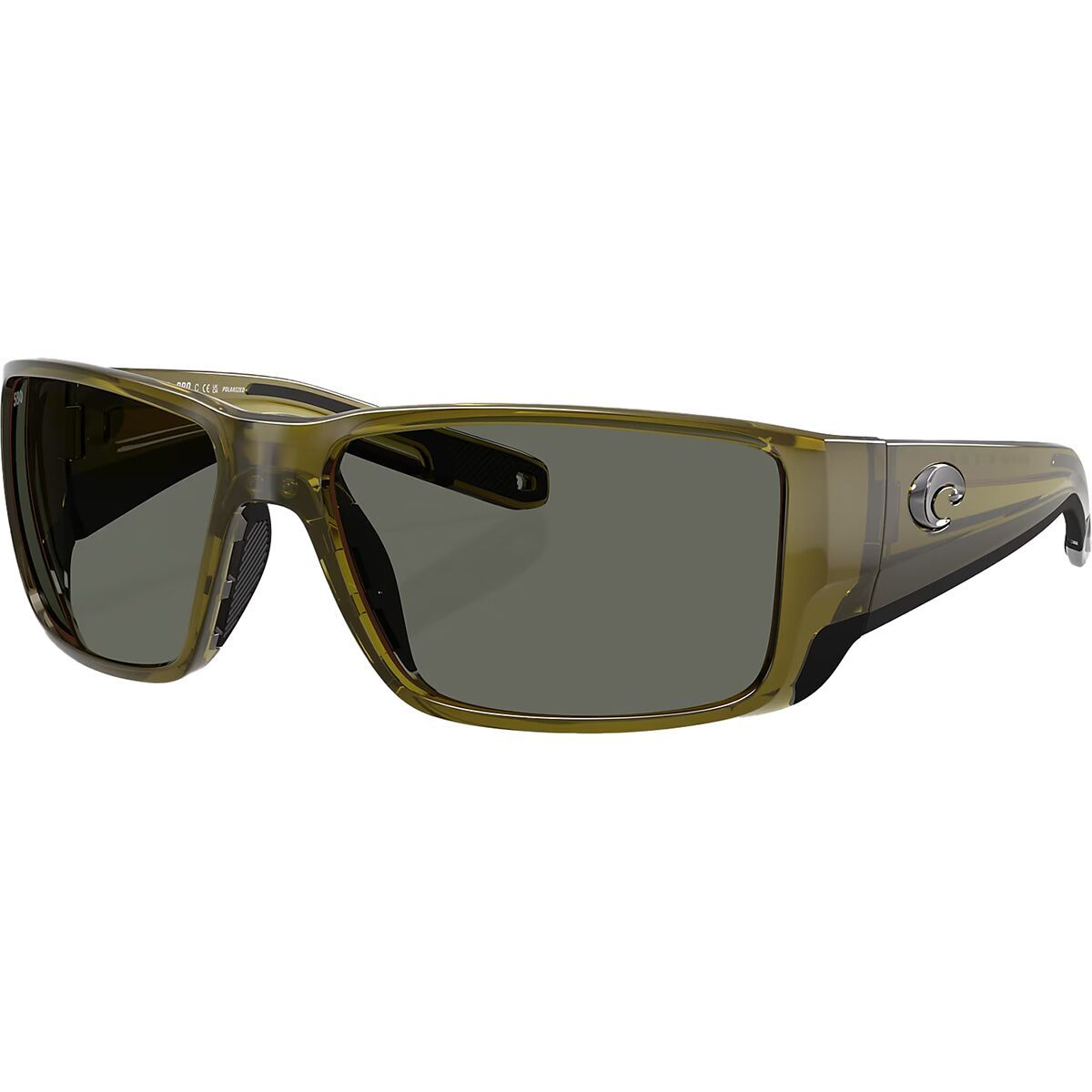 Image of Costa Blackfin Pro 580G Polarized Sunglasses Seagrass/Gray 580G, One Size