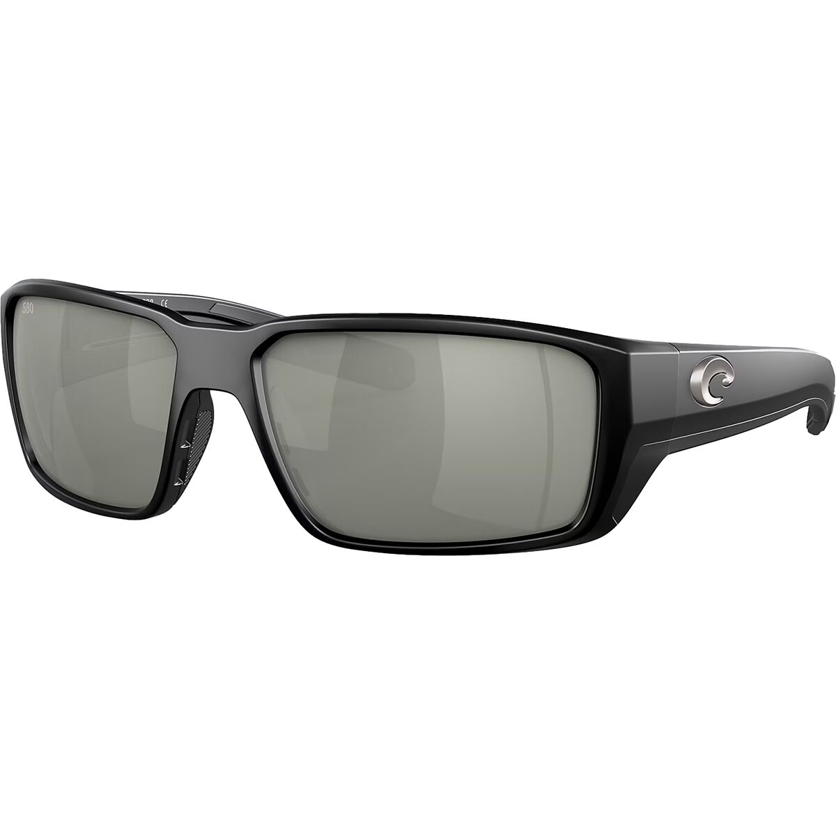 Image of Costa Fantail Pro 580G Polarized Sunglasses Matte Black/580G Glass/Gray, One Size