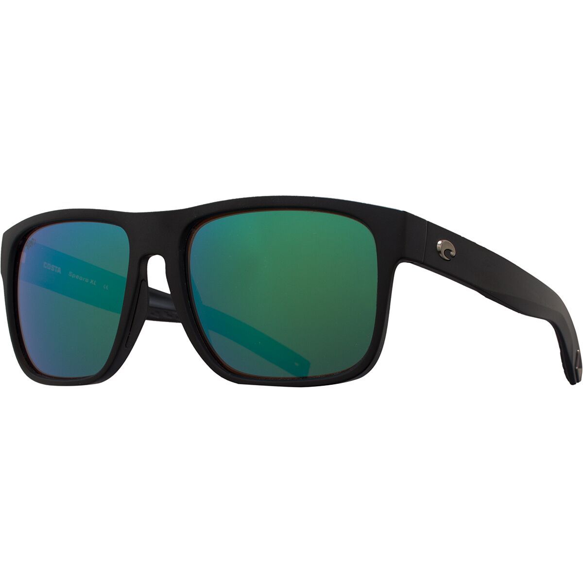 Image of Costa Spearo XL 580G Polarized Sunglasses Matte Black/580G Glass/Copper, One Size