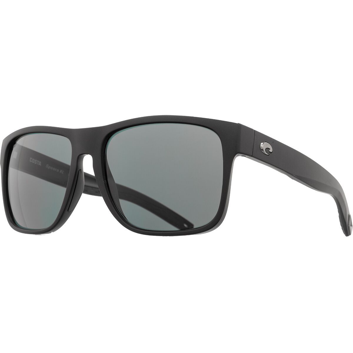 Image of Costa Spearo XL 580P Sunglasses Matte Black/580P Polycarbonate/Gray, One Size