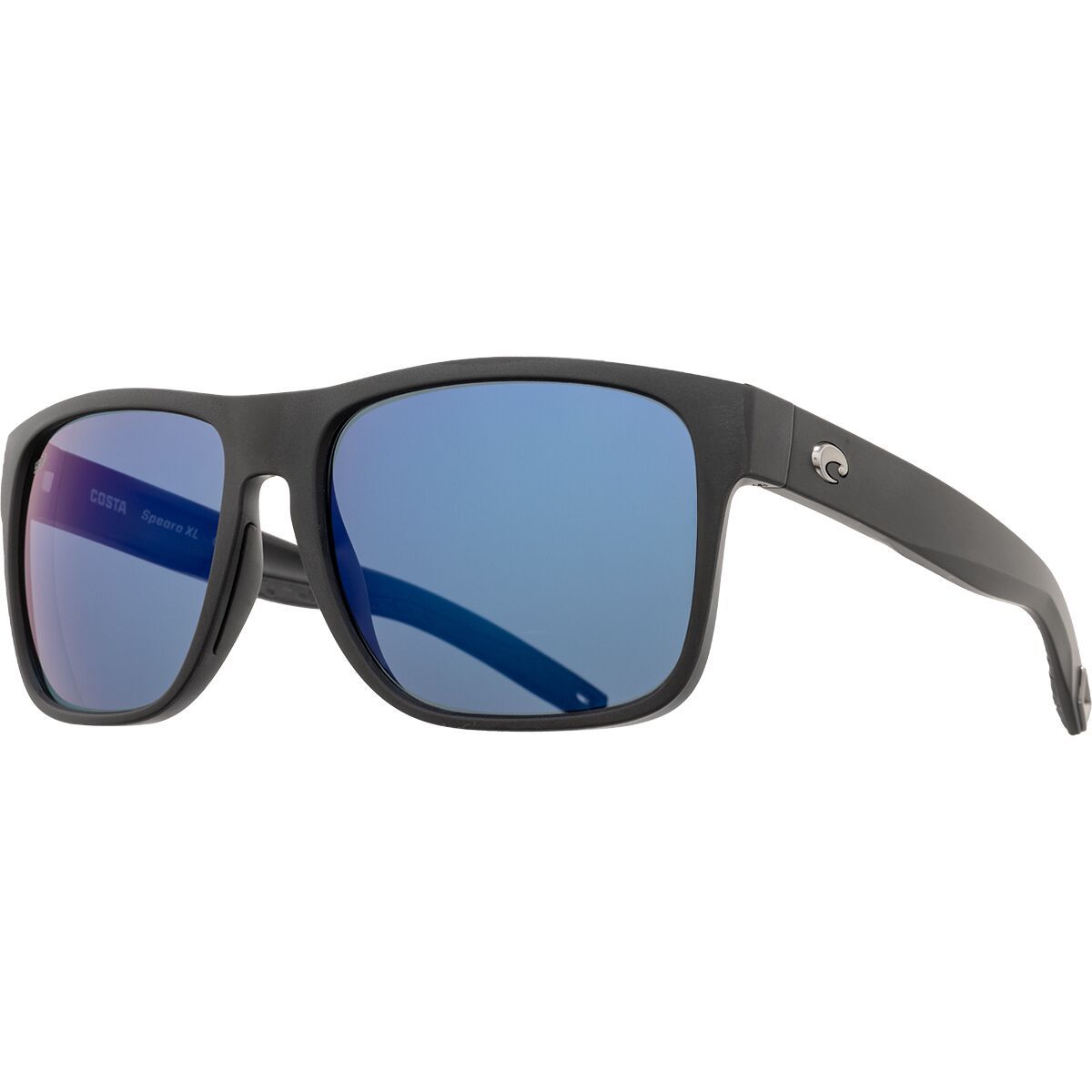 Costa Costa Spearo XL 580P Sunglasses Matte Black/580P Polycarbonate/Gray, One Size