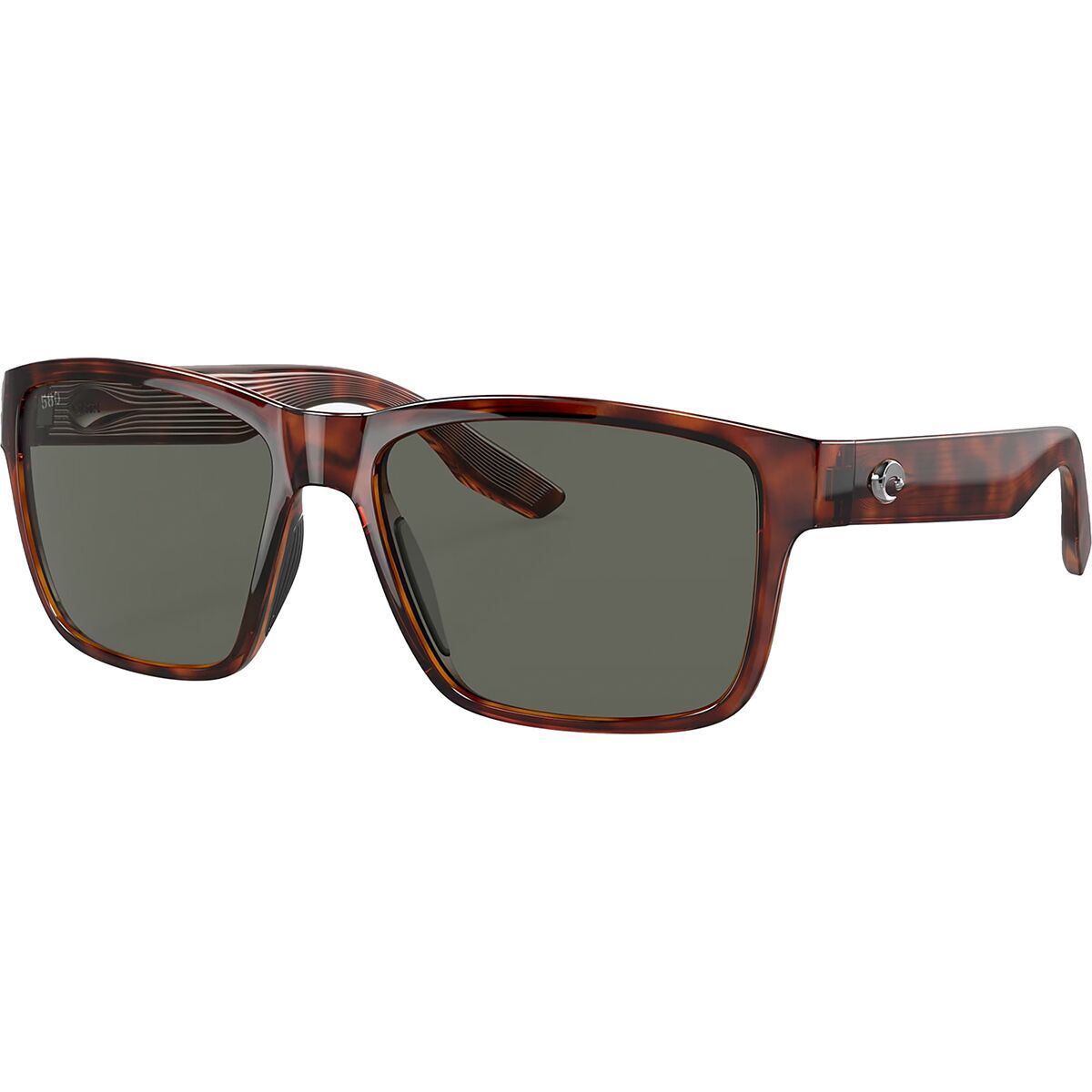 Image of Costa Paunch 580G Polarized Sunglasses Tortoise Gray, One Size