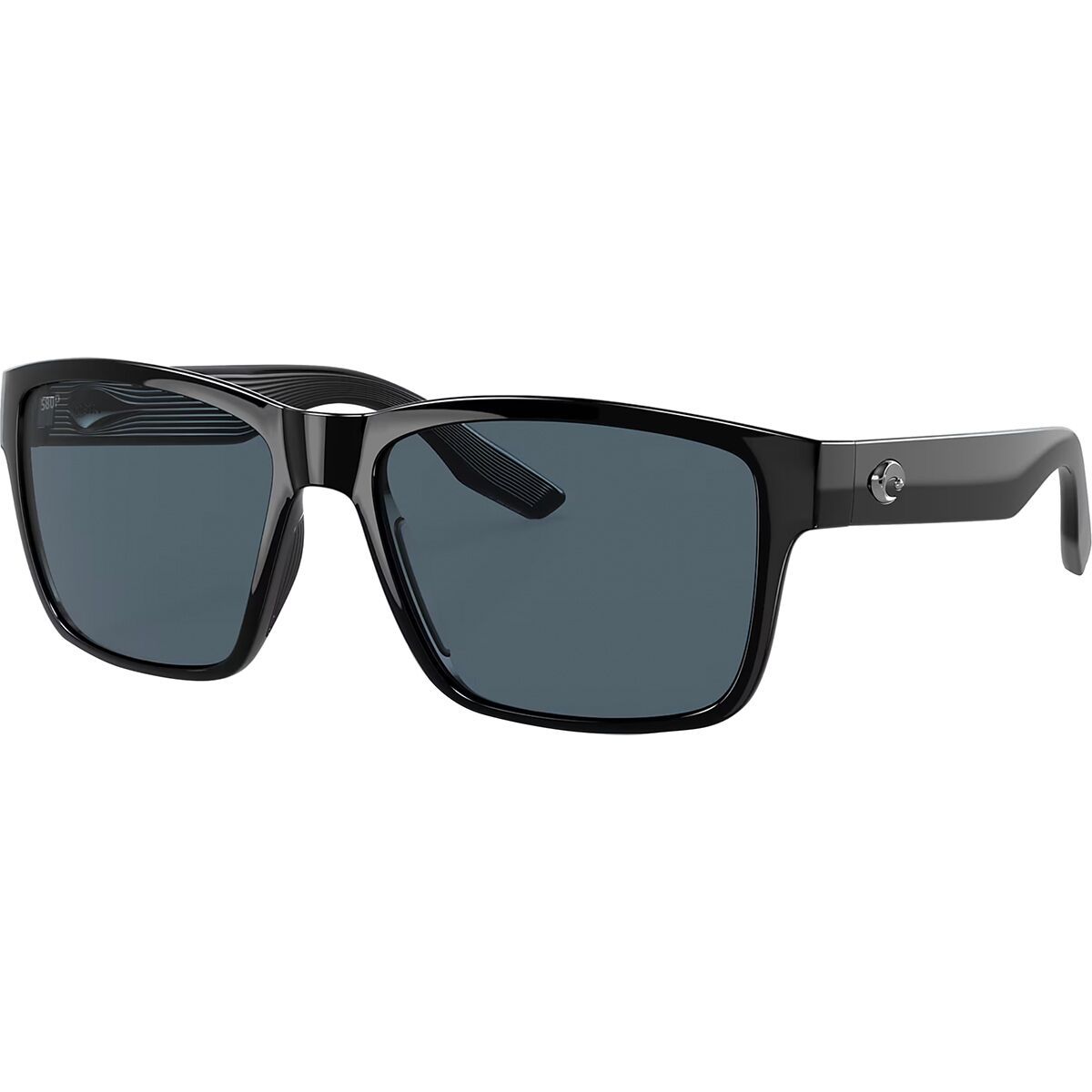 Image of Costa Paunch 580P Polarized Sunglasses Black/Gray, One Size