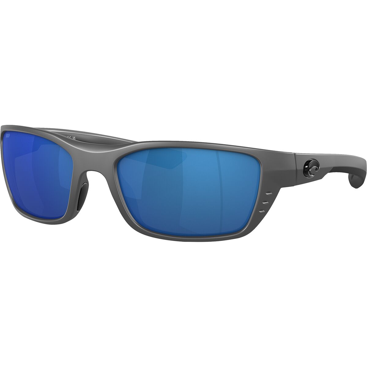 Image of Costa Whitetip Pro 580G Polarized Sunglasses Matte Gray/Blue Mirror 580G, One Size