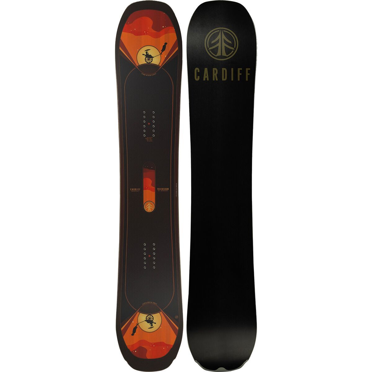 Image of Cardiff Snowcraft Trickshaw Snowboard - 2026 One Color, 159cm