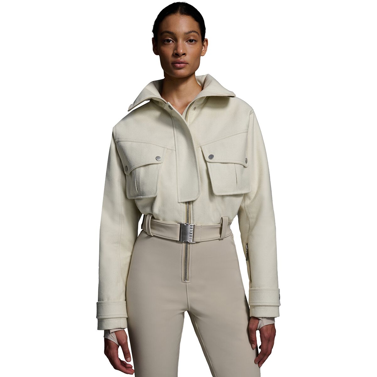 Image of Cordova Telluride Snow Suit - Women's Natural/Sand, L