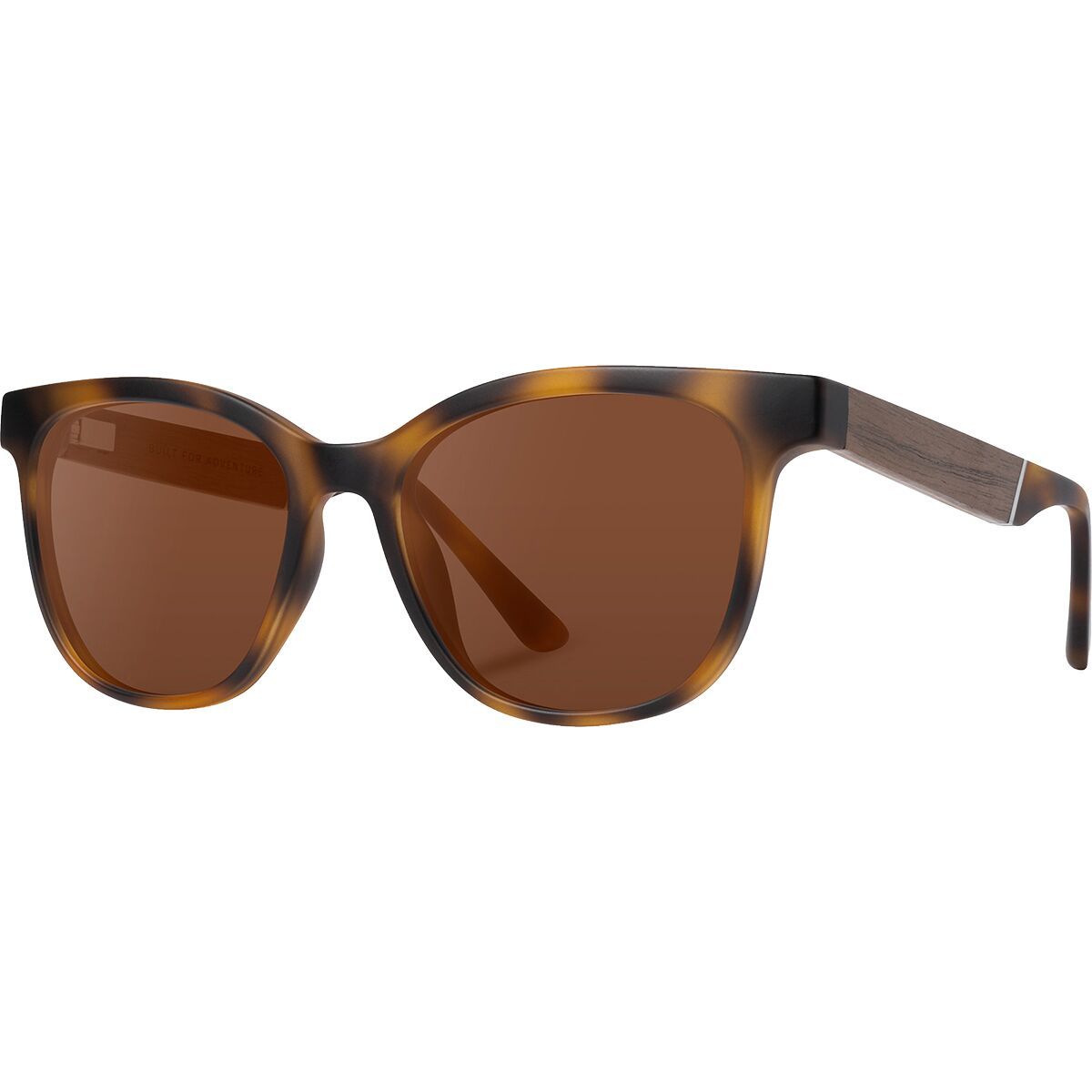 Image of CAMP Eyewear Cove Polarized Sunglasses Matte Tortoise/HD Plus Polarized Brown, One Size