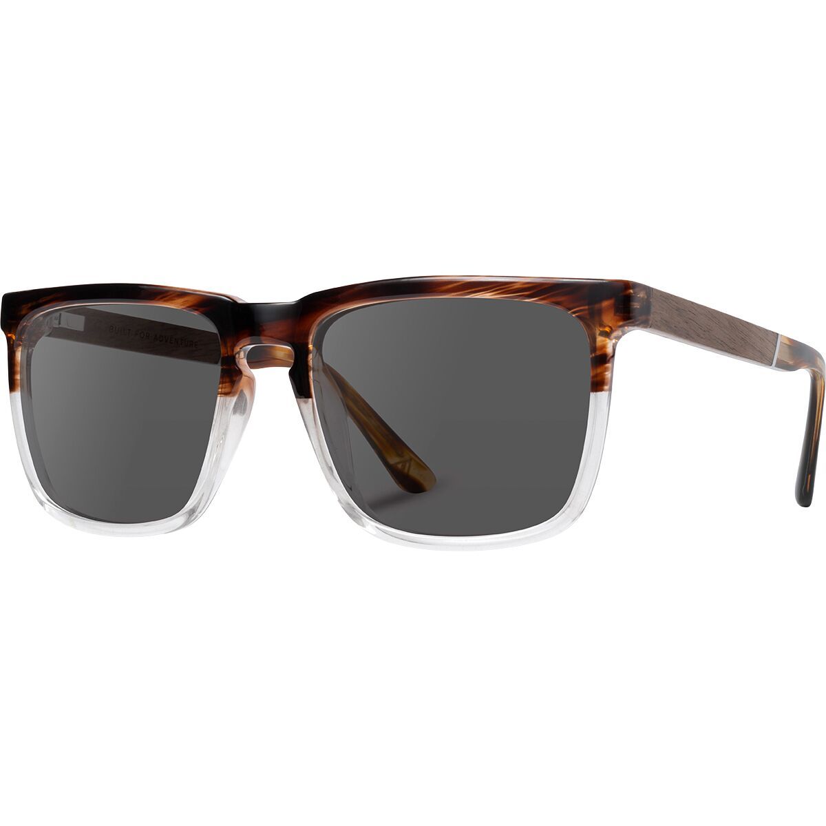 Image of CAMP Eyewear Ridge Polarized Sunglasses Whiskey Soda/HD Plus Polarized Grey, One Size