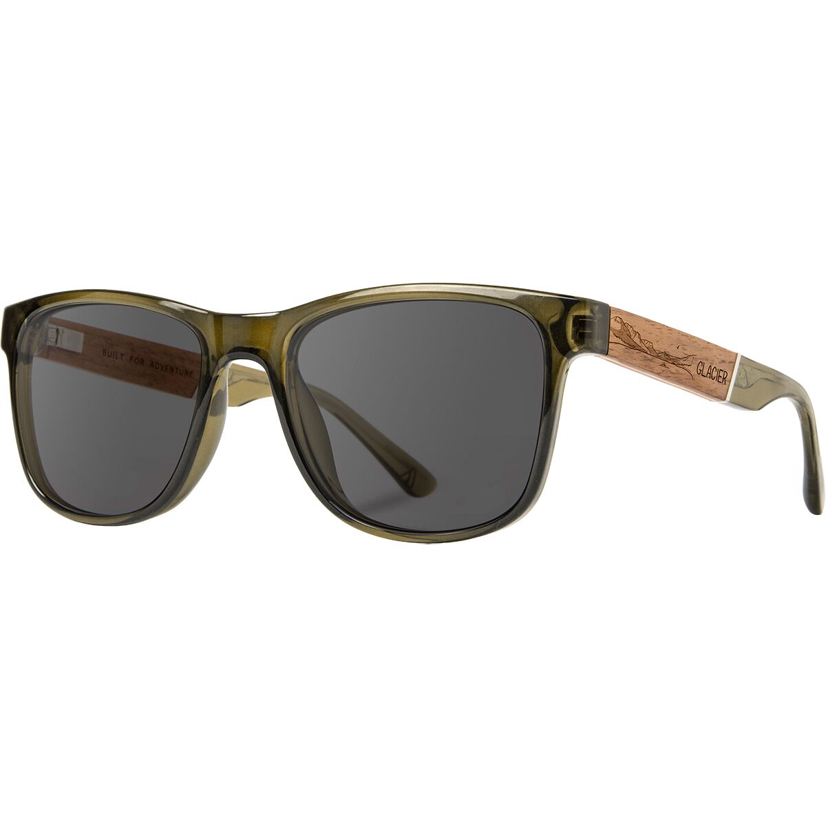 Image of CAMP Eyewear Trail Polarized Sunglasses Glacier/HD Plus Polarized Grey, One Size