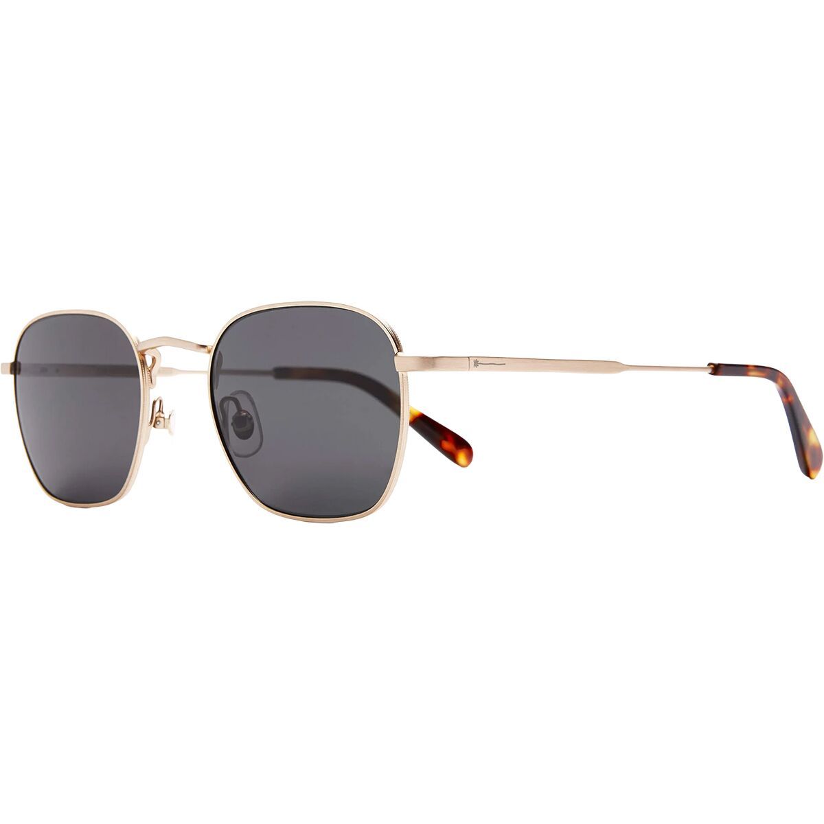 Image of Crap Eyewear The Groove Pilot Polarized Sunglasses Brushed Gold & Tortoise Bio, Medium