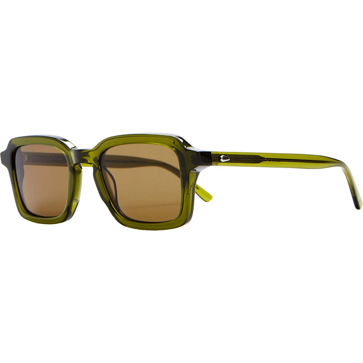 Image of Crap Eyewear The Heavy Tropix Polarized Sunglasses Crystal Olive Bio/Polarized Bronze, Medium-Wide